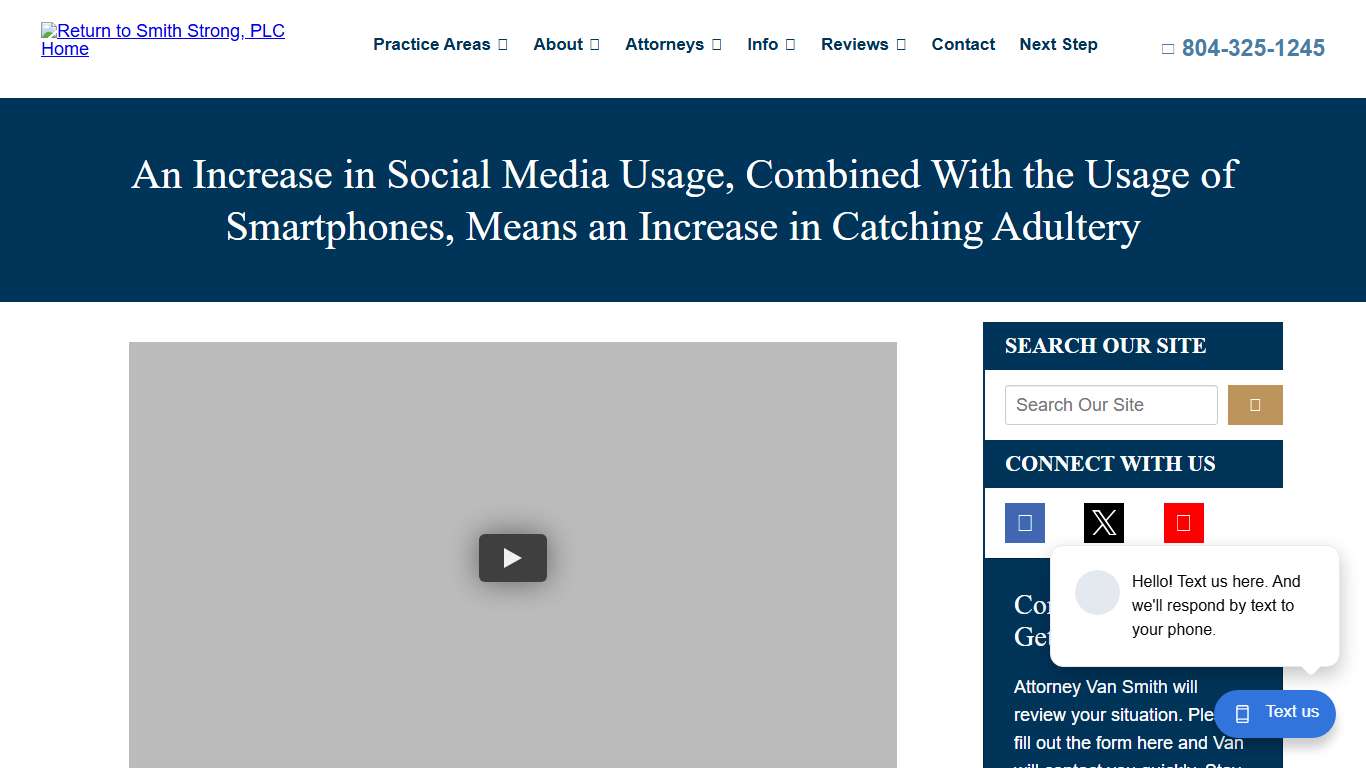 Discovering Adultery Through Digital Media Smith Strong, PLC